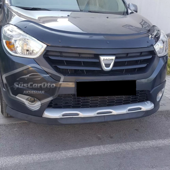 Dacia Dokker 2012-2022 Uyumlu Üniversal Astra H lip Esnek Ön Lip 2 Parça Tampon Altı Dil Karlık Ön Ek ürün görseli 1