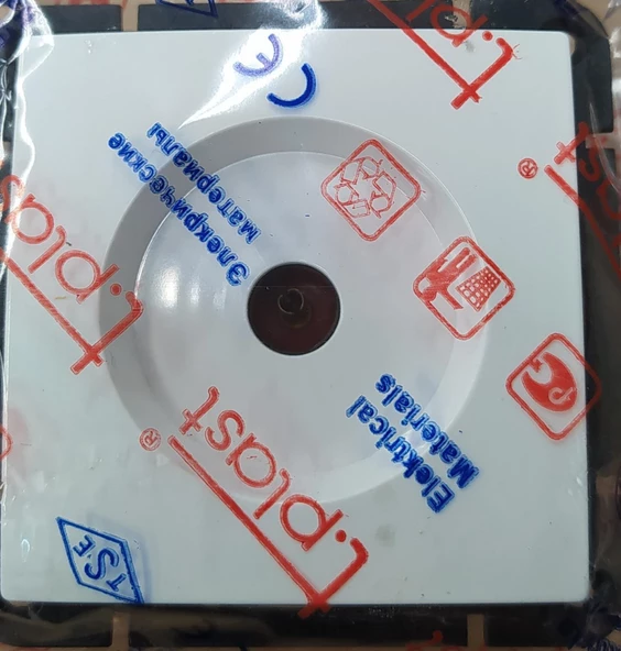 T.Plast Camilya Beyaz TV Prizi Geçişli Mekanizma ürün görseli 1