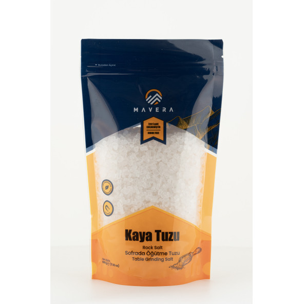 MAVERA SOFRADA ÖĞÜTME KAYA TUZU 500 GR ürün görseli 1