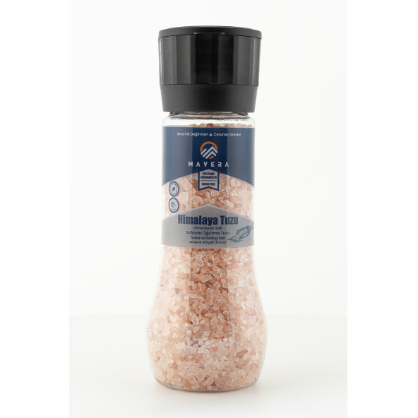 MAVERA SOFRADA ÖĞÜTME SERAMİK DEĞİRMEN HİMALAYA TUZU 400 GR ürün görseli 1