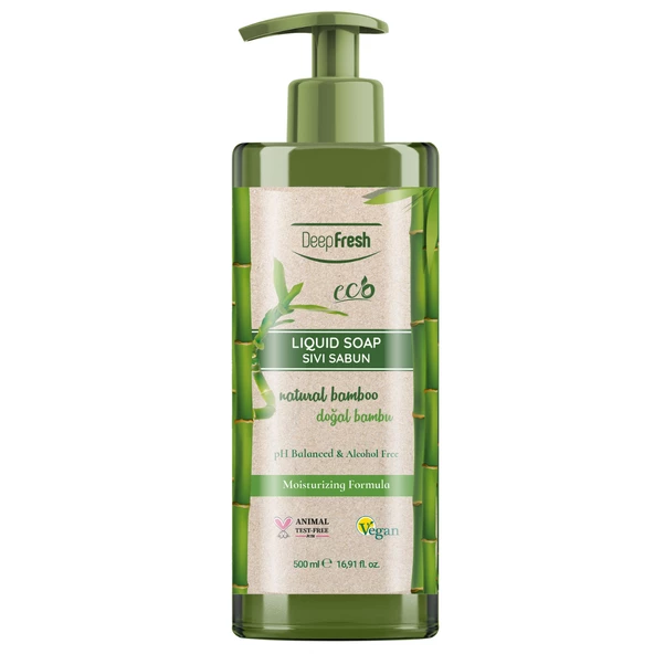 Deep Fresh Eco Serisi Doğal Bambu Sıvı Sabun 500 ml ürün görseli 1