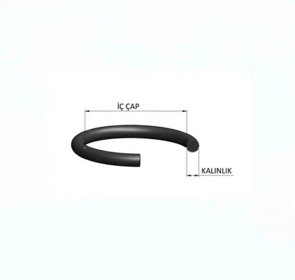 Nbr Nitril 70 Shore Oring K0 - 3x55 - Resim 3