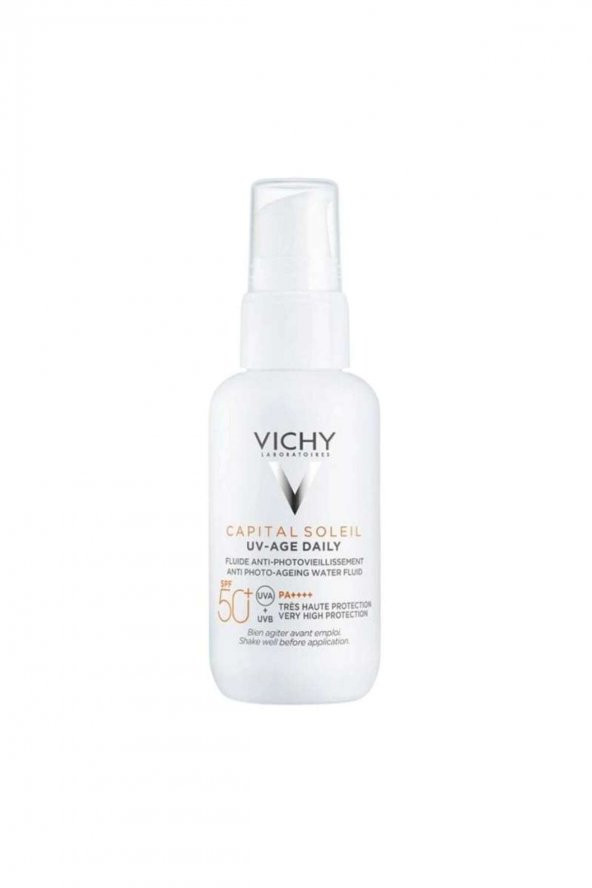 Vichy Capital Soleil Uv Age Daily Spf50 Foto Yaşlanma Karşıtı Güneş Kremi 40ml ürün görseli 1