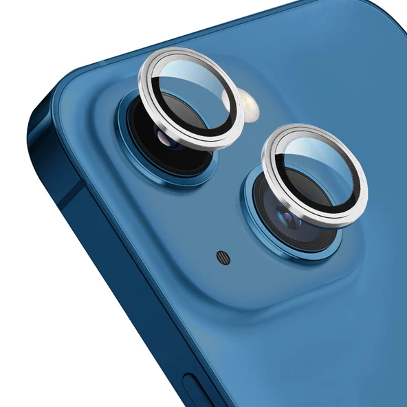Vendas iPhone 14 Plus Uyumlu Eagle Serisi Telefonla Uyumlu Renk Tasarımlı Safir Cam Kamera Lens Koruyucu ürün görseli 1