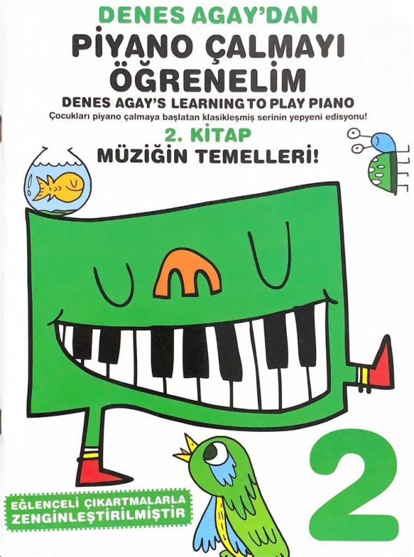Denes Agay'dan Piyano Çalmayı Öğrenelim 2. Kitap ürün görseli 1