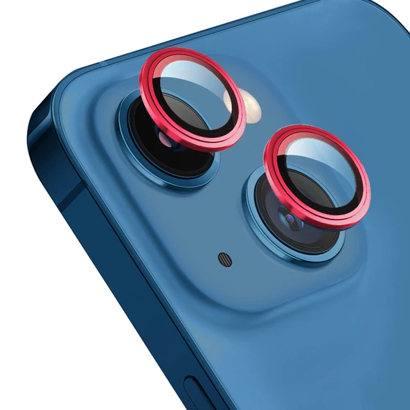 Vendas iPhone 14 Uyumlu Eagle Serisi Telefonla Uyumlu Renk Tasarımlı Safir Cam Kamera Lens Koruyucu ürün görseli 1