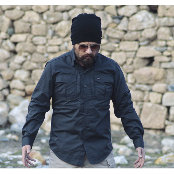 Blt Tactical Outdoor Gömlek Antrasit Taktik Gömlek ürün görseli 1
