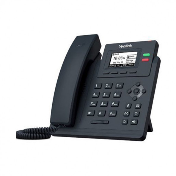 Yealink T31P IP Telefon (POE) ürün görseli 1