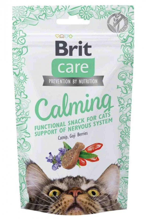 Brit Care Snack Calming Sakinleştirici Etkili Kedi Ödül Maması 50Gr ürün görseli 1