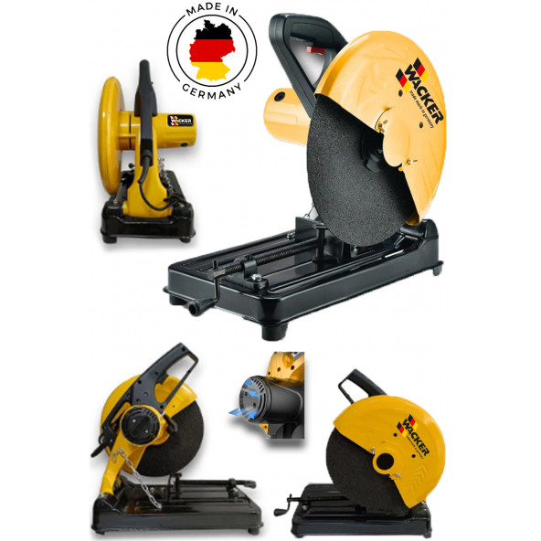 Wacker Pro Germany Pro 5800 MAXSTAR DFCT001 Series Yüksek Güç Çift Metal Şanzıman Bakır Sargılı Profil Metal Kesme Makinesi ürün görseli 1