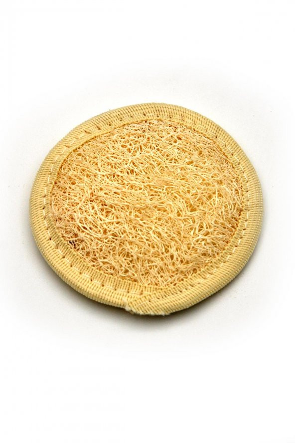 Doğal Kabak Lifi Banyo Hamam Yüz Peeling Kesesi 8 cm. ürün görseli 1