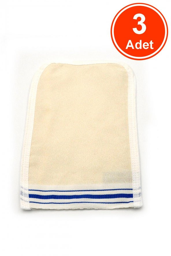 Krep Banyo Hamam Kesesi 17x27 cm X 3 Adet ürün görseli 1