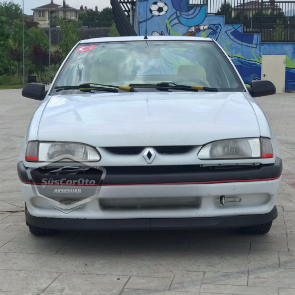 Renault 19 Europa 1994-2001 Uyumlu Üniversal Astra H lip Esnek Ön Lip 2 Parça Tampon Altı Dil Karlık Ön Ek ürün görseli 1