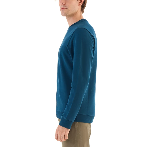 Columbia M Basic Crew Erkek Sweatshirt Yeşil CS0204-414 - Resim 3