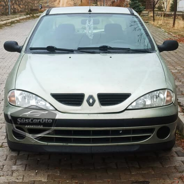 Renault Megane 1 1995-2003 Uyumlu Üniversal Astra H lip Esnek Ön Lip 2 Parça Tampon Altı Dil Karlık Ön Ek ürün görseli 1