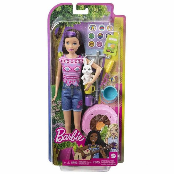 Barbie nin Kız Kardeşleri Kampa Gidiyor Oyun Seti HDF69-HDF71 ürün görseli 1