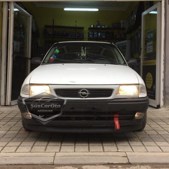 Opel Astra F 1991-1998 Uyumlu Üniversal Astra H lip Esnek Ön Lip 2 Parça Tampon Altı Dil Karlık Ön Ek ürün görseli 1