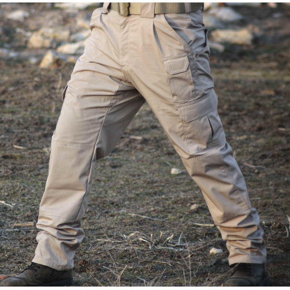 Outdoor Pantolon Bej Taktik Pantolon ürün görseli 1