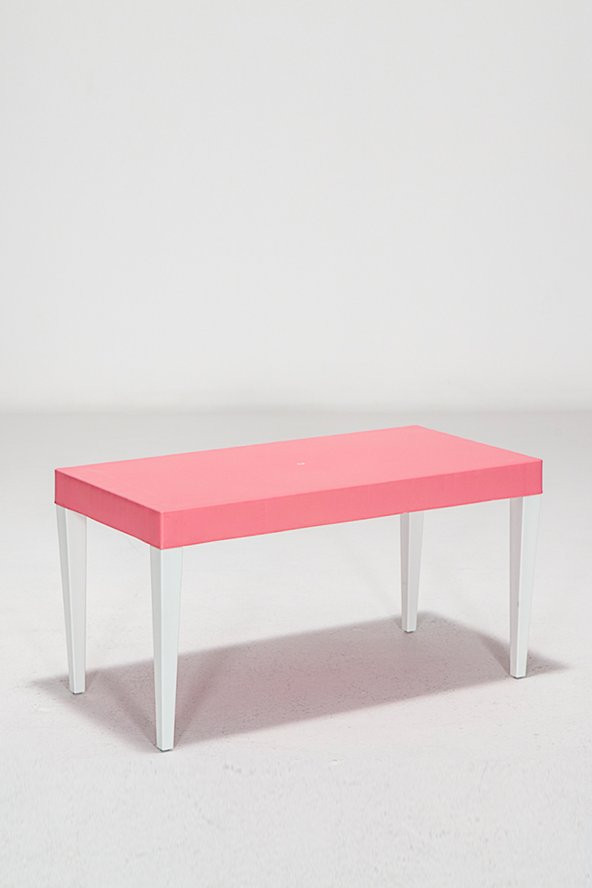 Sandalie Junior Dikdörtgen Ergonomik Konforlu Anaokulu Kreş Çocuk Masası - Pembe ürün görseli 1
