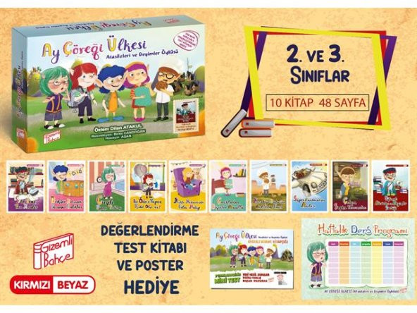Gizemli Bahçe 2. Sınıf Hikaye Ay Çöreği Ülkesi Atasözleri ve Deyimler Öyküsü ürün görseli 1