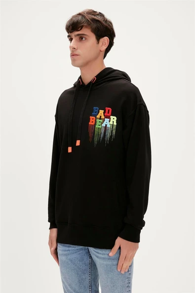 Bad Bear 23.02.12.005-C01 Rainbow Erkek Sweatshirt - Resim 5