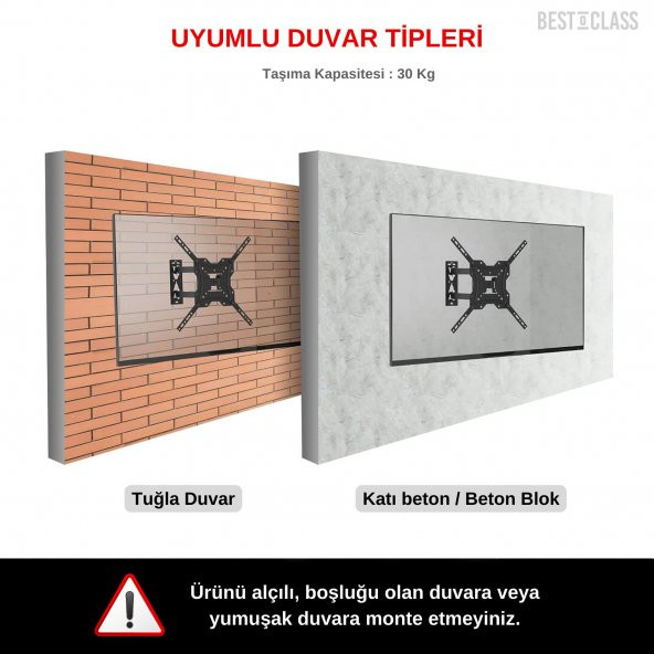 Bestoclass Philips 55PUS8807 Hareketli Tv Askı Aparatı - Resim 2