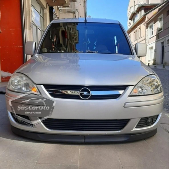 Opel Combo C 2002–2012 Uyumlu Üniversal Astra H lip Esnek Ön Lip 2 Parça Tampon Altı Dil Karlık Ön Ek ürün görseli 1