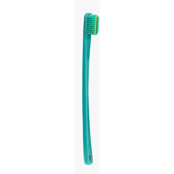 Rocs Pro Ortho&Braket Ortodonti Diş Fırçası-Yeşil Turuncu Çizgili ürün görseli 1