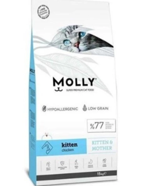 Molly Kitten Tavuklu Yavru Kedi Maması 2 Kg ürün görseli 1