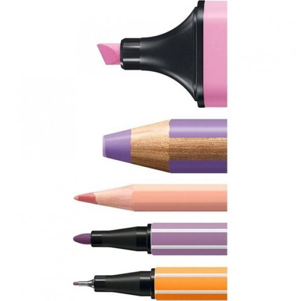 Stabilo Arty Creative Pastel Boyama Seti 50li - Resim 3