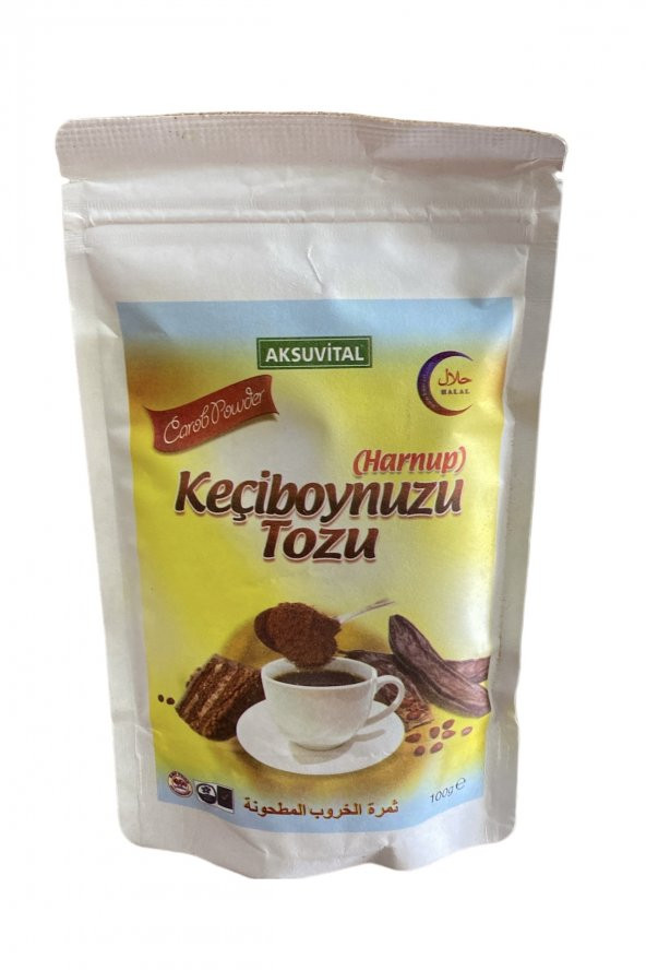 Keçiboynuzu harnup tozu 100 gr ürün görseli 1