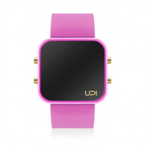 UPWATCH LED GOLD PINK KADIN KOL SAATİ ürün görseli 1