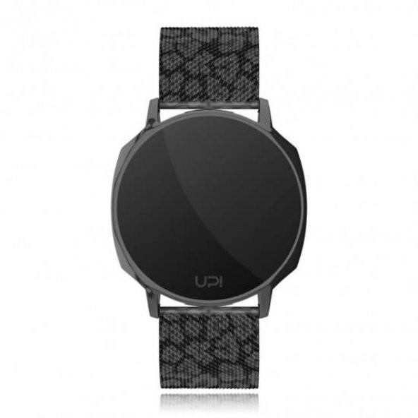 UPWATCH XT BLACK  LEOPARD UNİSEX KOL SAATİ ürün görseli 1