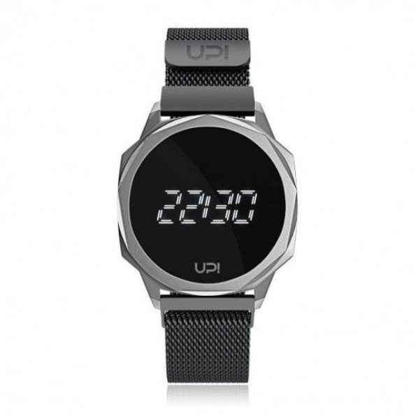 UPWATCH ICON SILVER&BLACK LOOP BAND UNİSEX KOL SAATİ ürün görseli 1