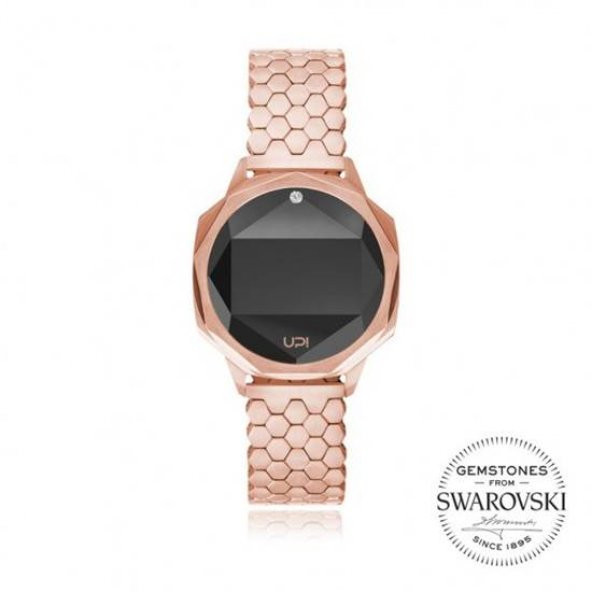 UPWATCH ICONIC ONE SWAROVSKI® ROSE GOLD KADIN KOL SAATİ ürün görseli 1