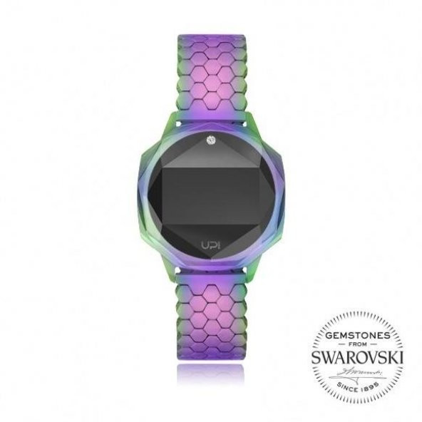 UPWATCH ICONIC ONE SWAROVSKI® COLORFUL KADIN KOL SAATİ ürün görseli 1