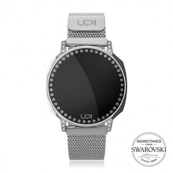 UPWATCH XT SWAN SILVER SWAROVSKI KADIN KOL SAATİ ürün görseli 1