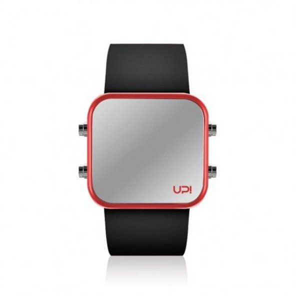 UPWATCH LED MINI RED BLACK UNİSEX KOL SAATİ ürün görseli 1