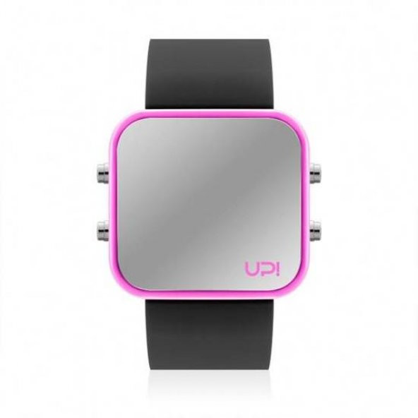 UPWATCH LED PINK&BLACK UNİSEX KOL SAATİ ürün görseli 1