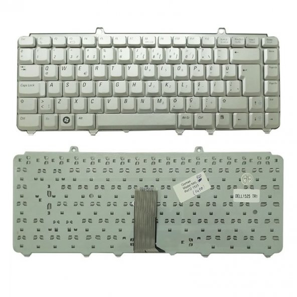 Dell inspiron 1318 1420 1520 1521 1525 1525se 1526 1526SE Klavyesi Gri TR ürün görseli 1