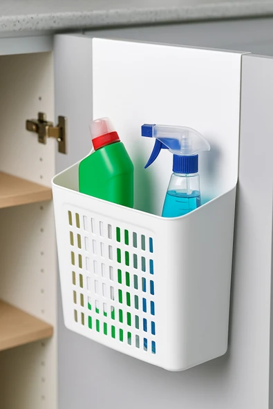 Plastik Askılı Dolap Düzenleyici Dolap Içi Deterjanlık ürün görseli 1