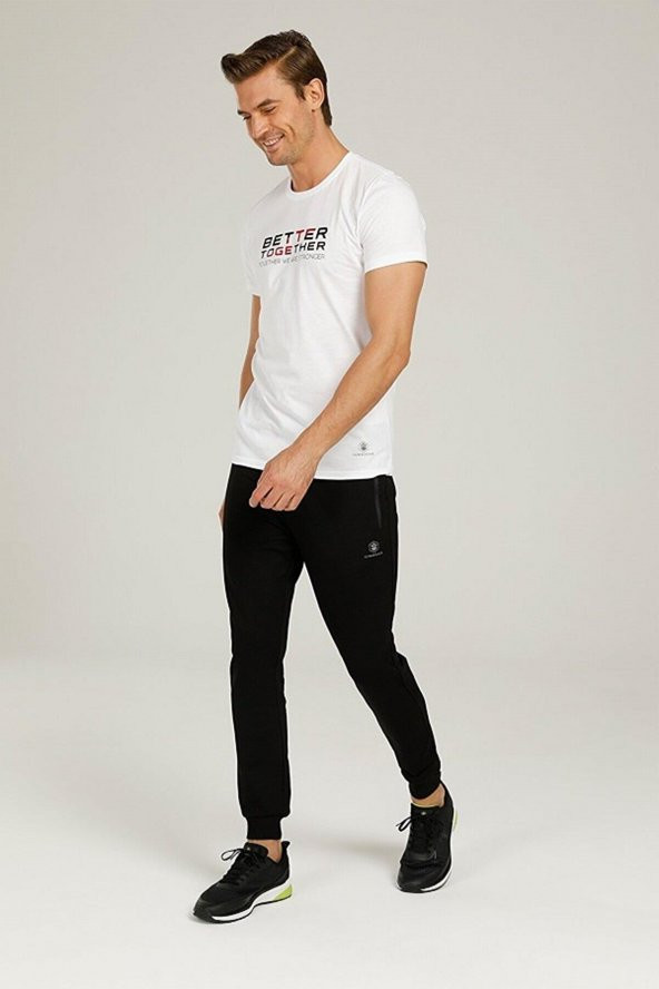 LUMBERJACK CT778 RAY SLOGAN T-SHIRT 1PR - Resim 4