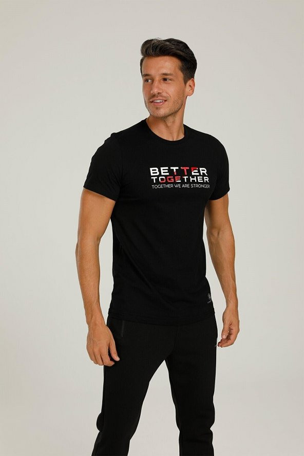LUMBERJACK CT778 RAY SLOGAN T-SHIRT 1PR - Resim 6