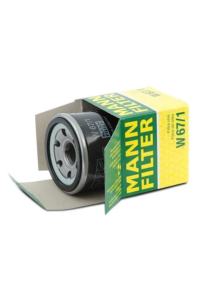 Mann Filter W67-1 Yağ Filtresi - Resim 5