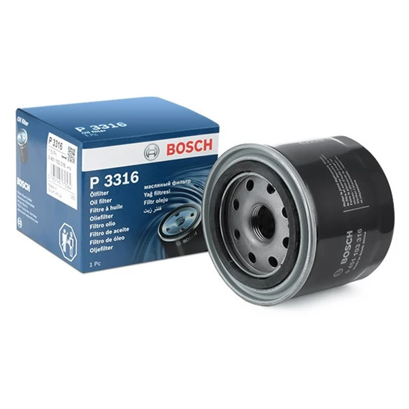 BOSCH YAĞ FİLTRESİ ACCENT ERA GETZ MATRIX / CERATO / B2200 E2200 / VITARA 1.3 1.6 1.5I KISA TİP ürün görseli 1