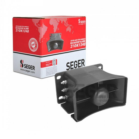 Seger Büyük Geri Vites Kornası 12v-48v 115db(A) Çift Ton 21gk1248 ürün görseli 1