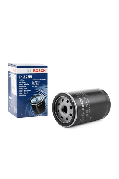 Ford Escort Benzinli Yağ Filtresi Bosch 1991-2001 0451103259 N11.17900 ürün görseli 1