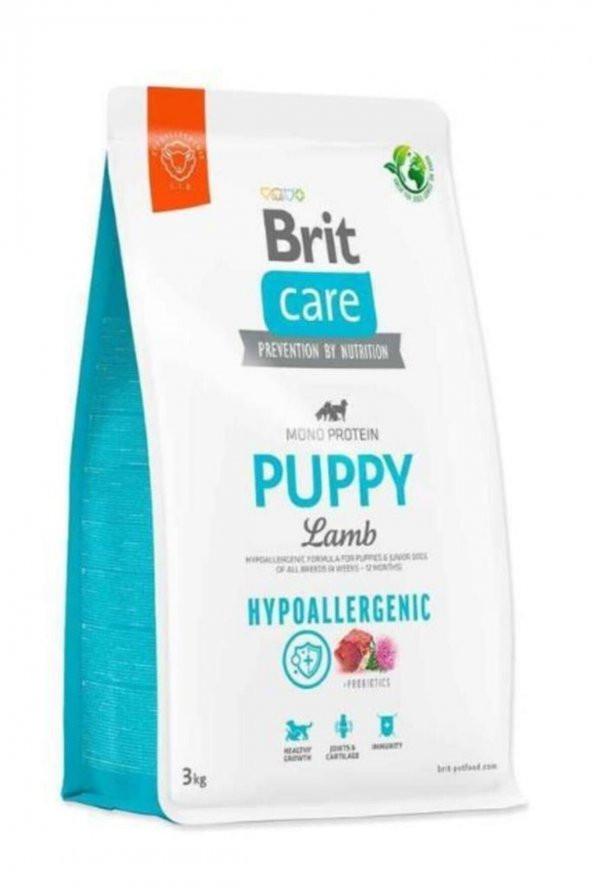 Hypo-allergenic Tüm Irklar Için Kuzulu Yavru Köpek Maması 3 Kg ürün görseli 1