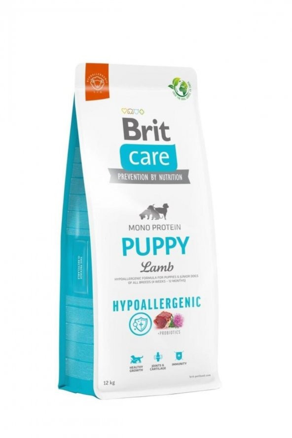 Hypo-allergenic Tüm Irklar Için Kuzulu Yavru Köpek Maması 12 Kg ürün görseli 1