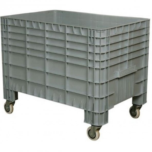 Tekerlekli Plastik Taşıma Arabası ürün görseli 1